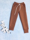 "МоёДитё" костюм: свитшот + брюки кирпичный КС153 "Магнолия"