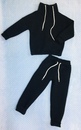 "МоёДитё" костюм: свитшот + брюки чёрный КС153 "Магнолия"
