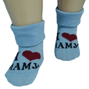 RuSocks носки детские с отворотом хлопок "Я люблю..." Д-106 ассорти