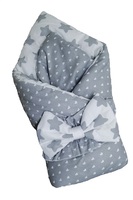 "МоёДитё" одеяло (зима) детское "Калейдоскоп" серое Т137-2Ш "Вербена"