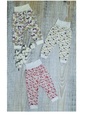 "МоёДитё" штанишки на еврорезинке кулирка на девочку ШК001 "Гардения"