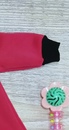 "МоёДитё" комбинезон с ушками футер с начёсом КБ160 "Магнолия" розовый