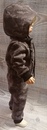 "МоёДитё" комбинезон футер с начёсом КБ154 камуфляж коричневый "Магнолия"
