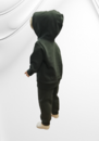 "МоёДитё" костюм худи с капюшоном + штаны хаки КС188